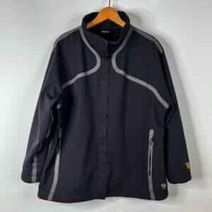 Mountain Hardwear Synchro Conduit Softshell Jacket Womens XL Black Waterproof